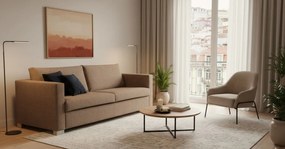 Καναπές Smart  Διθέσιος-140φ 90β εκ.-MInk