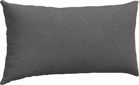 vidaXL Μαξιλάρι Καναπέ 2 pcs Σκούρο Γκρι 80 x 40 cm