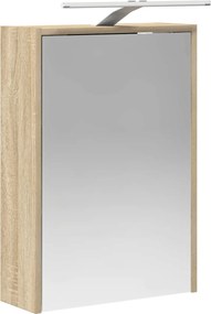 vidaXL Σετ Επίπλων Μπάνιου 5 pcs Sonoma Δρυς