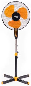 Muhler FM-5070 Ανεμιστήρας Ορθοστάτης 40W Διαμέτρου 40cm (Orange+Black)