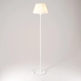 Επιδαπέδιος Ορθοστάτης MAG-Y με Αμπαζούρ Impero M ⌀32 και Στρογγυλή Βάση Λευκό