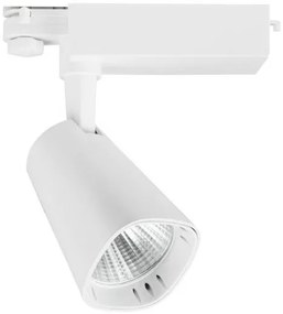Σποτ Φωτιστικό Ράγας LED 30W IP20 3000K Λευκό 6200 Spotlight-6200-Λευκό 6200