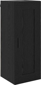 vidaXL Επιτοίχιο ντουλάπι Μαύρη Οξυά 34,5 x 34 x 90 εκ.