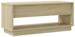 vidaXL Έπιπλο Τηλεόρασης Sonoma Δρυς 102x41x44 εκ. Επεξ. Ξύλο