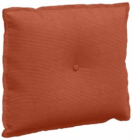 vidaXL Μαξιλάρι Πλάτης Κόκκινο Πορτοκαλί 60 x 50 cm