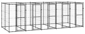 Κλουβί Σκύλου Εξωτερικού Χώρου 12,1 μ² από Ατσάλι