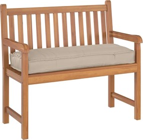 vidaXL Μαξιλάρι Taupe 110 x 40 x 8 εκ Ύφασμα Όξφορντ