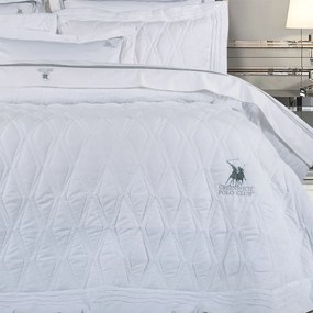 Κουβερλί Υπέρδιπλο (Σετ 220x240) Greenwich Polo Club Solid 2158 White