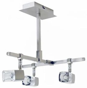 Σποτ Φωτιστικό Οροφής HP-913-03-856G Νίκελ Ματ 40W G9 LED Sunlight-HP-913-03-856G-Νίκελ Ματ HP-913-03-856G
