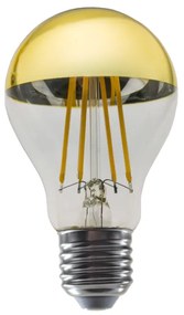 LED FILAMENT E27 DIM A60 GOLD 8W 2700K 230V AC 900LM RA80 - 2700K - ELIOR8WWDIMG