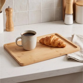 Ξύλινος Δίσκος Excellent Houseware για σερβίρισμα -  35x25cm
