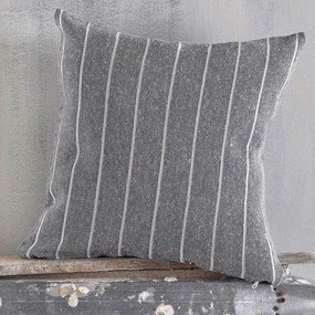Μαξιλαροθήκη Διακοσμητική Felipe Dark Grey Ρυθμός 40Χ40 100% Cotton