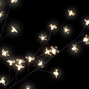 vidaXL Εορταστικά Στολίδια Θερμό λευκό