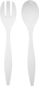 Κουτάλες Σαλάτας (Σετ 2τμχ) F-V White Square 150012H
