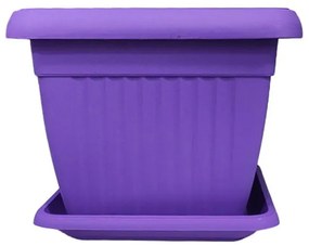 Γλάστρα με πιατάκι 17*19cm - Flower pot