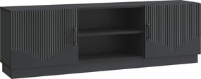 vidaXL Ντουλάπι TV Μαύρο 150 x 31 x 47 εκ Επεξεργασμένο Ξύλο