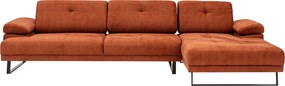 Corner Sofa Mustang Small Right - Orange Orange