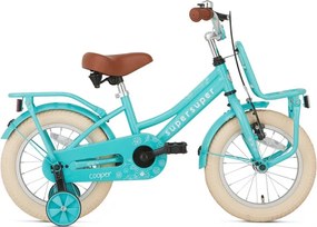 Cooper 14 Inch 21,5 cm Girls Coaster Brake Turquoise