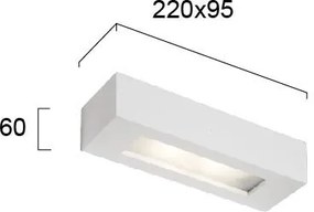 Απλίκα Viokef Mack Ceramic-Μήκος 22 εκ.