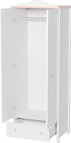 Ντουλάπα Luna δίφυλλη - 85.00Χ52.00Χ196.00cm