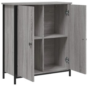 vidaXL Ντουλάπι Γκρι Sonoma 70 x 30 x 80 εκ. από Επεξεργ. Ξύλο