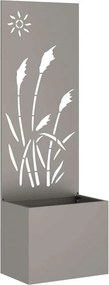 vidaXL Οθόνη Ιδιωτικότητας Κήπου Σκ rusty 50 x 32 x 150 εκ