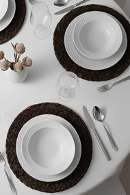 Dinner Set (24 Pieces) EKS24Y200 White