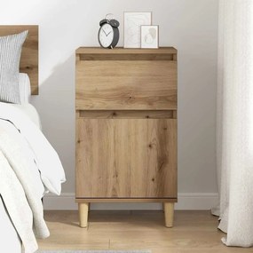 vidaXL Κομοδίνο Artisan Oak 40 x 35 x 70 εκ. Επεξεργασμένο ξύλο