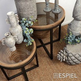 ΒΑΖΟ ΡΟΖ ΚΕΡΑΜ. 15,5Χ15,5Χ21ΕΚ