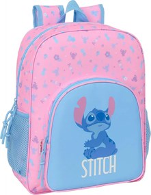 Σχολική Τσάντα Lilo &amp; Stitch Bright Ροζ 32 x 38 x 12 cm