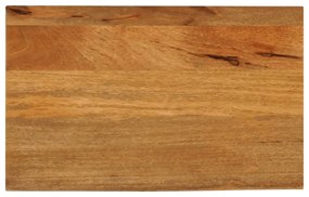vidaXL Επιφάνεια Τραπεζιού 40x20x2,5 εκ. Live Edge Μασίφ Ξύλο Μάνγκο
