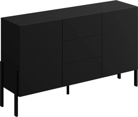 Μπουφές Plum 2D3D mini-Μαύρο