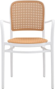 ΠΟΛΥΘΡΟΝΑ ΠΟΛΥΠΡΟΠΥΛΕΝΙΟΥ FLOW HM5938.01 ΛΕΥΚΗ ΚΑΙ ΜΠΕΖ 55x53x86Υεκ.