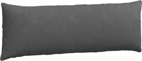 vidaXL Μαξιλάρι Καναπέ 2 pcs Σκούρο Γκρι 120 x 40 cm