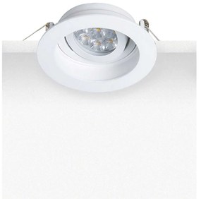 Φωτιστικό S019 White Στρόγγυλο Aluminium