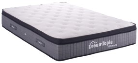 ΣΤΡΩΜΑ DREAMTOPIA, σειρά ULTIMATE HM661.140 POCKET SPRING ΜΕ ΑΝΩΣΤΡΩΜΑ 140X200x34Yεκ.