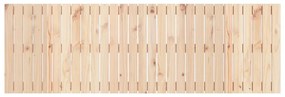 vidaXL Κεφαλάρι Επιτοίχιο 185x3x60 εκ. από Μασίφ Ξύλο Πεύκου