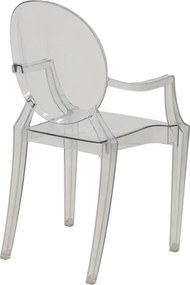 Καρέκλα Narova PC διάφανο 43x48x92εκ 4αδα 43x48x92 εκ.