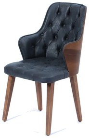 Καρέκλα DELUX  ξύλο φυσικό χρώμα /ύφασμα GOLF 10 - 783-1100