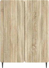 vidaXL Πλαϊνό γραφείο Sonoma Δρυς 66 x 34,5 x 92 εκ.