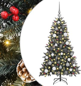 vidaXL Τεχνητό Χριστουγεννιάτικο Δέντρο με 150 LED Πράσινο 120 cm