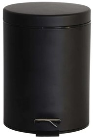 Κάδος Απορριμμάτων Classic 02-7904 Μαύρος Ματ 12Lt Estia Metal