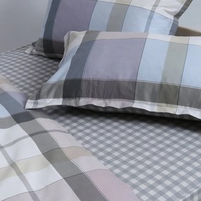 Σεντόνια Υπέρδιπλα (Σετ) Silk Fashion Grid