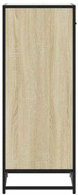 Παπουτσοθήκη Sonoma Δρυς 48x38x97,5 εκ. Επεξεργασμένο Ξύλο - Καφέ