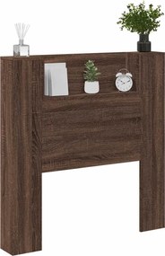 vidaXL Κεφαλάρι Καφέ δρυς 100 x 16,5 x 103,5 cm Επεξεργασμένο ξύλο