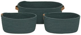 Καλάθια Αποθήκευσης (Σετ 3τμχ) F-V Duo Vert 204911B