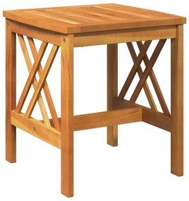 vidaXL Σετ Καναπέ Κήπου με μαξιλάρι 3 pcs Καφέ Μασίφ ξύλο ακακίας