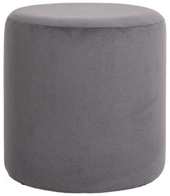 Σκαμπό Circlo Fylliana Στρόγγυλο Γκρί 34x35εκ. 34x34x35 εκ.
