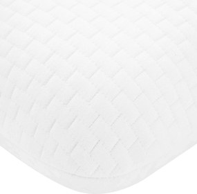 vidaXL Μαξιλάρι Ύπνου Μονόχρωμο Λευκό 60 x 40 x 13 εκ.