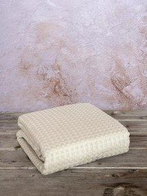 ΚΑΛΟΚΑΙΡΙΝΗ ΚΟΥΒΕΡΤΑ NIMA ΥΠΕΡΔΙΠΛΗ 220x240cm - HABIT SUMMER BEIGE